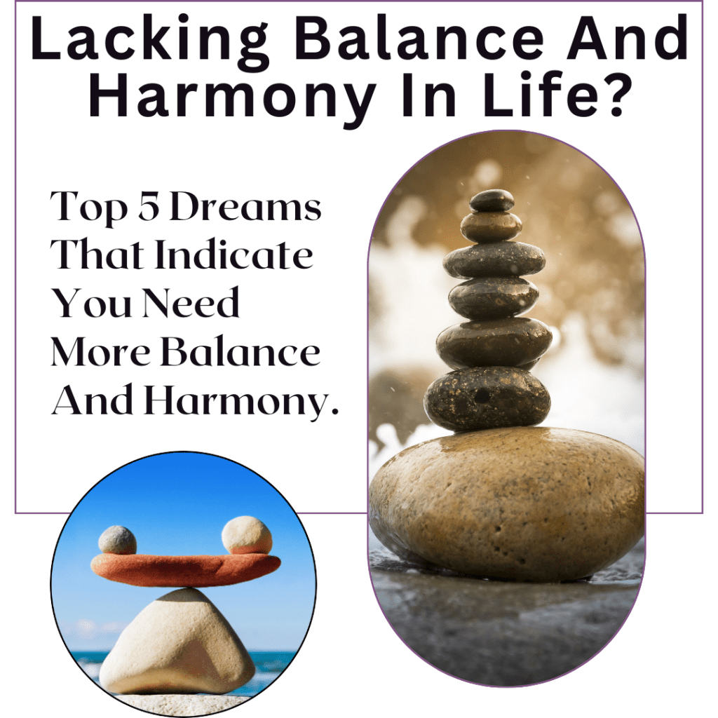 Lacking Balance And Harmony In Life