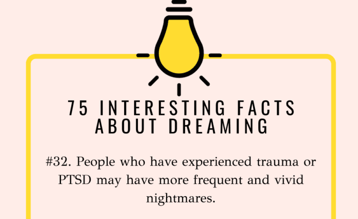 75 Interesting Facts About Dreaming